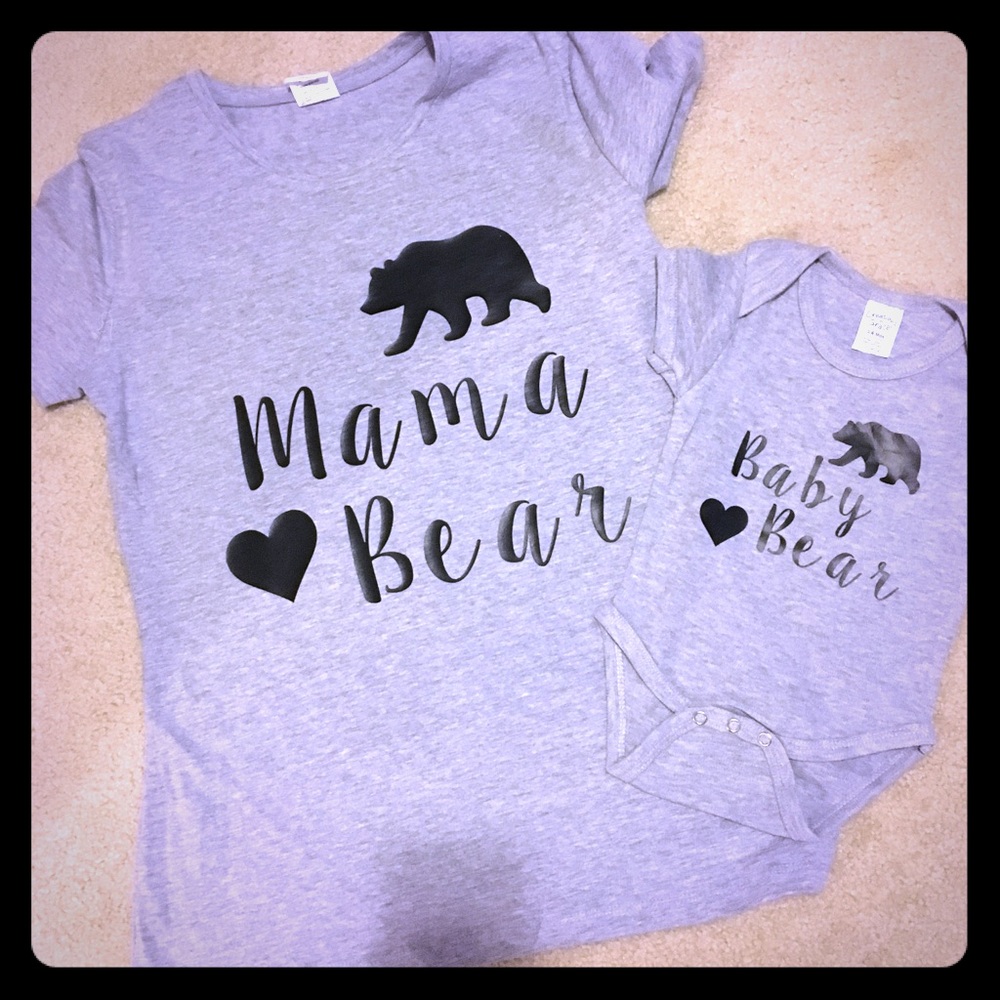 Matching mommy and me shirts